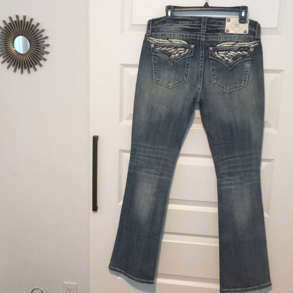 Beautiful condition Miss Me mid-rise bootcut